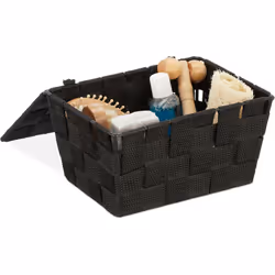 Si l’étagère de bain est surchargée, le petit panier se charge de mettre de l’ordre dans la salle de bain. Qu’il s’agisse de ...