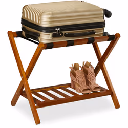 Description générale Indispensable pour chaque chambre d'hôtel, le porte-bagages est conçu pour faciliter le rangement de vos ...
