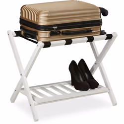 Description générale Indispensable dans chaque chambre d'hôtel, le porte-bagages est idéal pour poser vos bagages. Sa concept ...