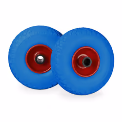 Si vous avez besoin d’une roue pour votre brouette de jardin, optez pour ce lot de 2 roues en caoutchouc increvables 3.00-4.  ...