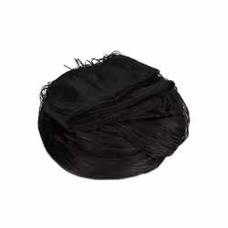 Relaxdays - Rideau fils, rideau franges, rideau de porte fenêtre, rideau hauteur 245 cm, 90x245 cm, noir - Vue supplémentaire 5