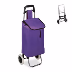 Relaxdays 10029467, Métal, Diable, Noir, Lilas, Argent, 10 kg, 2 roue(s), 340 mm
