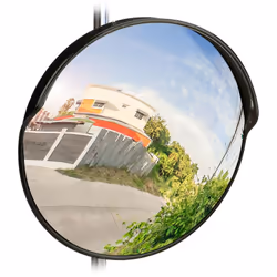 Description générale Le miroir de sécurité incurvé est conçu pour améliorer la visibilité dans les zones à angle mort, que ce ...