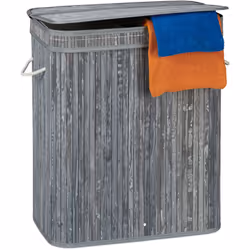 Ce panier à linge en bambou est à la fois pratique et décoratif pour votre intérieur. Le bambou est élégant mais aussi facile ...