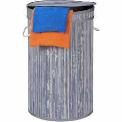 Ce panier à linge en bambou est à la fois pratique et décoratif pour votre intérieur. Le bambou est un matériel à la fois fac ...