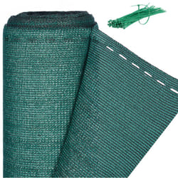 Relaxdays Brise-vue, Paravent pour les clôtures et rambardes, Tissu HDPE, Anti-UV, 1,2 x 10 mètres, vert