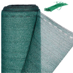 Brise-vue, Paravent pour les clôtures et rambardes, Tissu hdpe, Anti-UV, 1 x 15 mètres, vert - Relaxdays