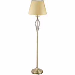 Mettez avec ce lampadaire abat-jour dans votre appartement des accents stylisés. Son concept décoratif confère à votre habita ...