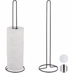 Le prochain rouleau de papier toilette est toujours à portée de main grâce au support à papier toilette pratique. Le lot de 2 ...