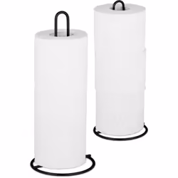 Ce support à essuie-tout pratique en lot de 2 est l’accessoire de cuisine idéal. Stockez toujours en ordre et à portée de mai ...