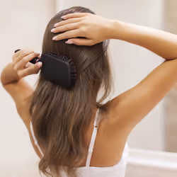 Relaxdays 10027962 Adulte Brosse et peigne à cheveux Noir 4 pièce(s)