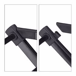 Tendoir lessive, pliable, extensible, 11 tiges, séchoir tour peu encombrant, Métal,gris - Relaxdays