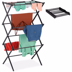 Si vous voulez sécher votre linge après le lavage, il vous faut beaucoup de place. Une solution peu encombrante est donc ce s ...