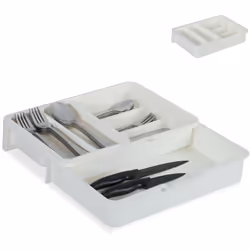 Un range-couverts est le meilleur accessoire pour organiser et trier des couteaux, fourchettes, cuillères ou autres ustensile ...