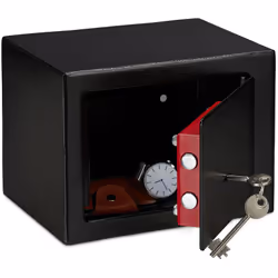 Le coffre-fort compact s’adapte très bien pour stocker en sécurité vos objets importants, comme le passeport, l’argent ou les ...