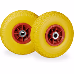 Si vous avez besoin d’une roue pour votre brouette de jardin, optez pour cette roue en caoutchouc increvable 3.00-4. La roue  ...