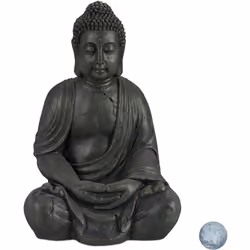 Description générale Cette grande statue représente un bouddha assis en position de méditation, un véritable talisman pour le ...