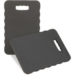 Relaxdays Planche genoux jeu de 2, pour travail dans le jardin atelier, maison, tapis de protection lxP 40 x26 noir
