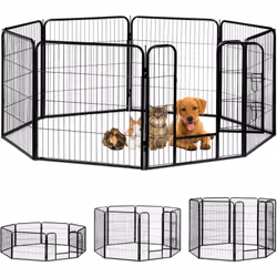 Peu importe que ce soit dans l’appartement, sur le balcon ou dans le jardin - Cet enclos est idéal pour que vos chiots aient ...