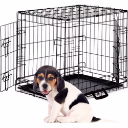 La cage pour chien pliante est un compagnon pratique pour tous les propriétaires de chien, que ce soit pour l’entraînement de ...