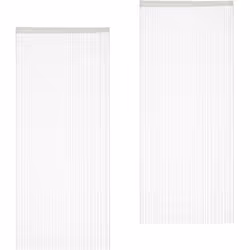 Vous souhaitez décorer votre fenêtre ou bien assombrir votre pièce ? Alors ce rideau de fils blanc est idéal pour vous. Le ri ...