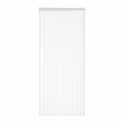 Relaxdays 10024722, Blanc, Monochromatique, Polyester, Balcon, Terrace, 900 mm, 2450 mm