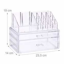 Relaxdays 4052025942113 organisateur de maquillage - Vue supplémentaire 5