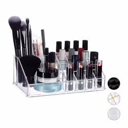 Relaxdays 4052025942144, Transparent, Dessus de table, Plastique, Monochromatique, 220 mm, 125 mm