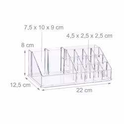 Relaxdays 4052025942144 organisateur de maquillage