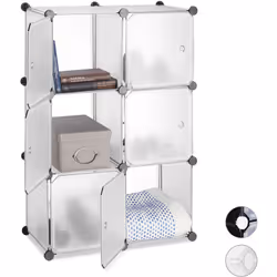 Si vous ne voulez pas d’une armoire massive et lourde, alors ce système d’encliquetage à 6 portes est conseillé pour vous. Le ...