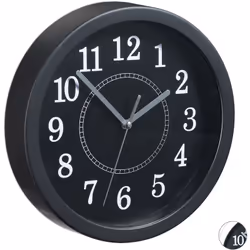 Avec l’horloge murale, vous avez toujours l’heure sous les yeux. Avec l’indicateur des secondes cette horloge indique l’heure ...