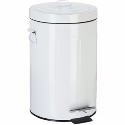 Poubelle au vintage rond avec une fonction de pédale peut éliminer les déchets hygiéniquement et confortablement: Que ce soit ...