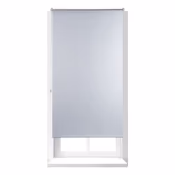 Relaxdays 4052025946173, Manuel, Slatted, Store enrouleur, Blanc, Monochromatique, Aluminium, Plastique, Polyester