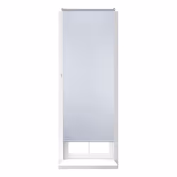Relaxdays 4052025946180, Manuel, Slatted, Store enrouleur, Blanc, Monochromatique, Aluminium, Plastique, Polyester