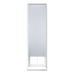 Relaxdays 4052025946210 store de fenêtre Manuel Slatted Store enrouleur Blanc