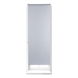 Relaxdays 4052025946227 store de fenêtre Manuel Slatted Store enrouleur Blanc
