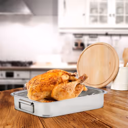 Relaxdays 4052025946272 casserole Acier inoxydable