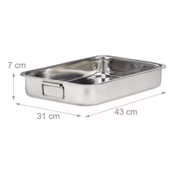 Relaxdays 4052025946289 casserole Acier inoxydable