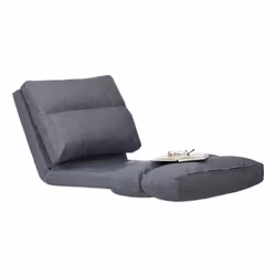 Relaxdays 4052025948153, Taille enfant / adulte, Matelas en mousse à mémoire de forme, Gris, Adultes, Polyester, 600 mm