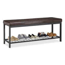 Relaxdays 4052025948221 Organisateur pour chaussures Ouvert Noir, Marron