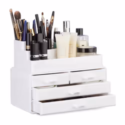 Relaxdays 4052025949327, Blanc, Dessus de table, Plastique, Monochromatique, 235 mm, 140 mm