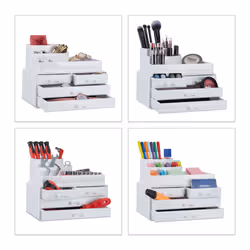 Relaxdays 4052025949327 organisateur de maquillage