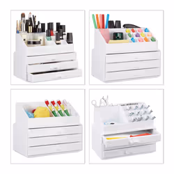 Relaxdays 4052025949365 organisateur de maquillage