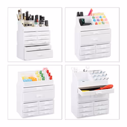 Relaxdays 4052025949389 organisateur de maquillage