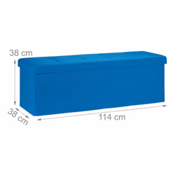 Relaxdays 4052025950842 pouf Pouffe/ottomane Rectangle