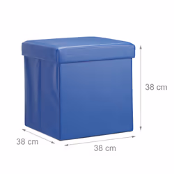 Relaxdays 4052025950873 pouf Pouffe/ottomane Carré
