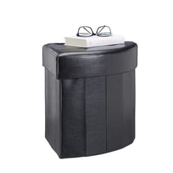 Relaxdays 10022867 tabouret Fibre de bois, mousse, Plastique Noir