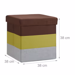 Relaxdays 4052025951061 pouf Pouffe/ottomane Carré