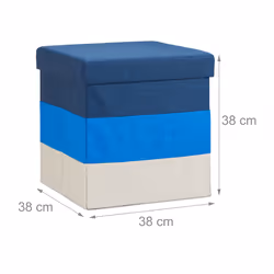 Relaxdays 4052025951078 pouf Pouffe/ottomane Carré