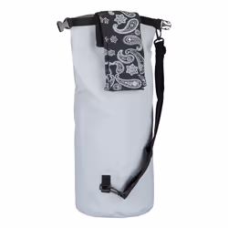Relaxdays 4052025951351 Sac sec Noir, Gris 20 L Fer, Plastique